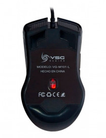 Mouse Optico VSG HERO 7200 DPI USB Alambrico Negro